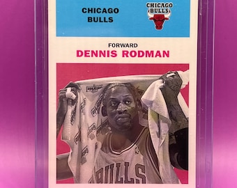 1998-1999 Dennis Rodman ‘Forward’ Vintage ‘61 Chicago Bulls