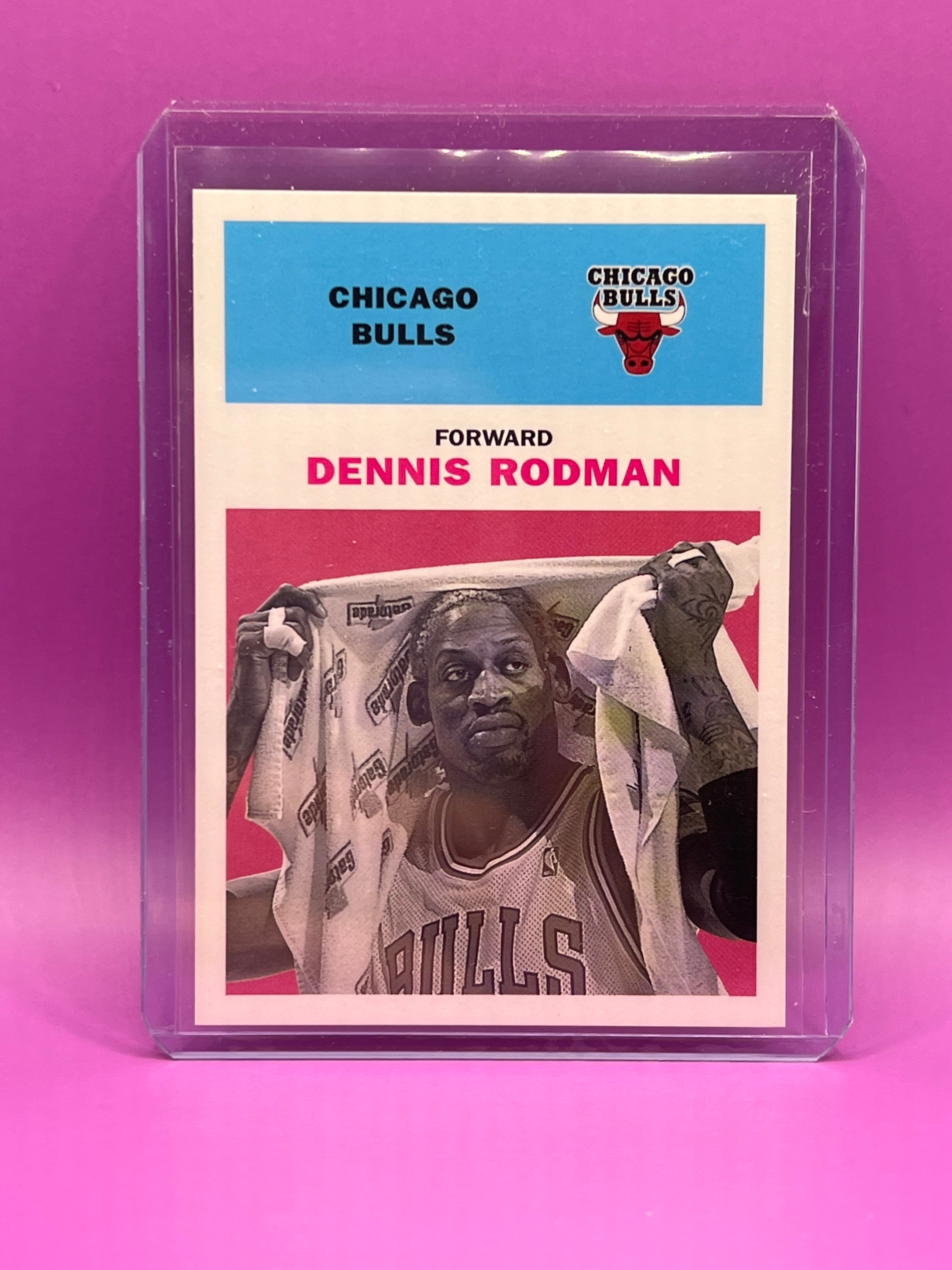 DENNIS RODMAN / THE PINK WORM - Dennis Rodman Pink Hair - Sticker