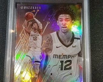 2019 JA Morant Essentials Rookie card! Beautiful PSA 10 Rookie card!