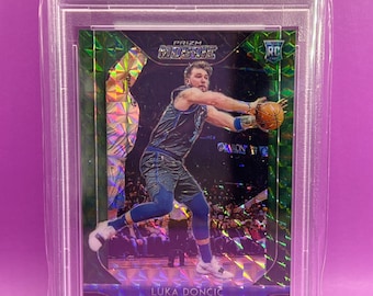 2018 Prizm Luka Doncic Mosaic Green at PSA 10 Gem Mint