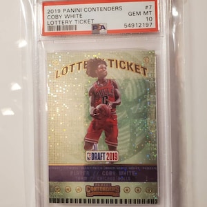 Coby White - Panini Contenders 2019 Lottery Ticket PSA 10