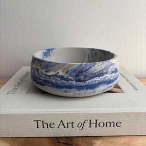 Daza - Cuenco de hormigón / Decoración costera / Centro de mesa / Recipiente