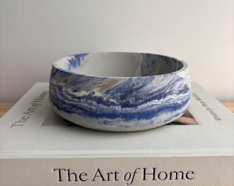 Daza - Concrete Bowl | Coastal Decor | Centerpiece | Catchall