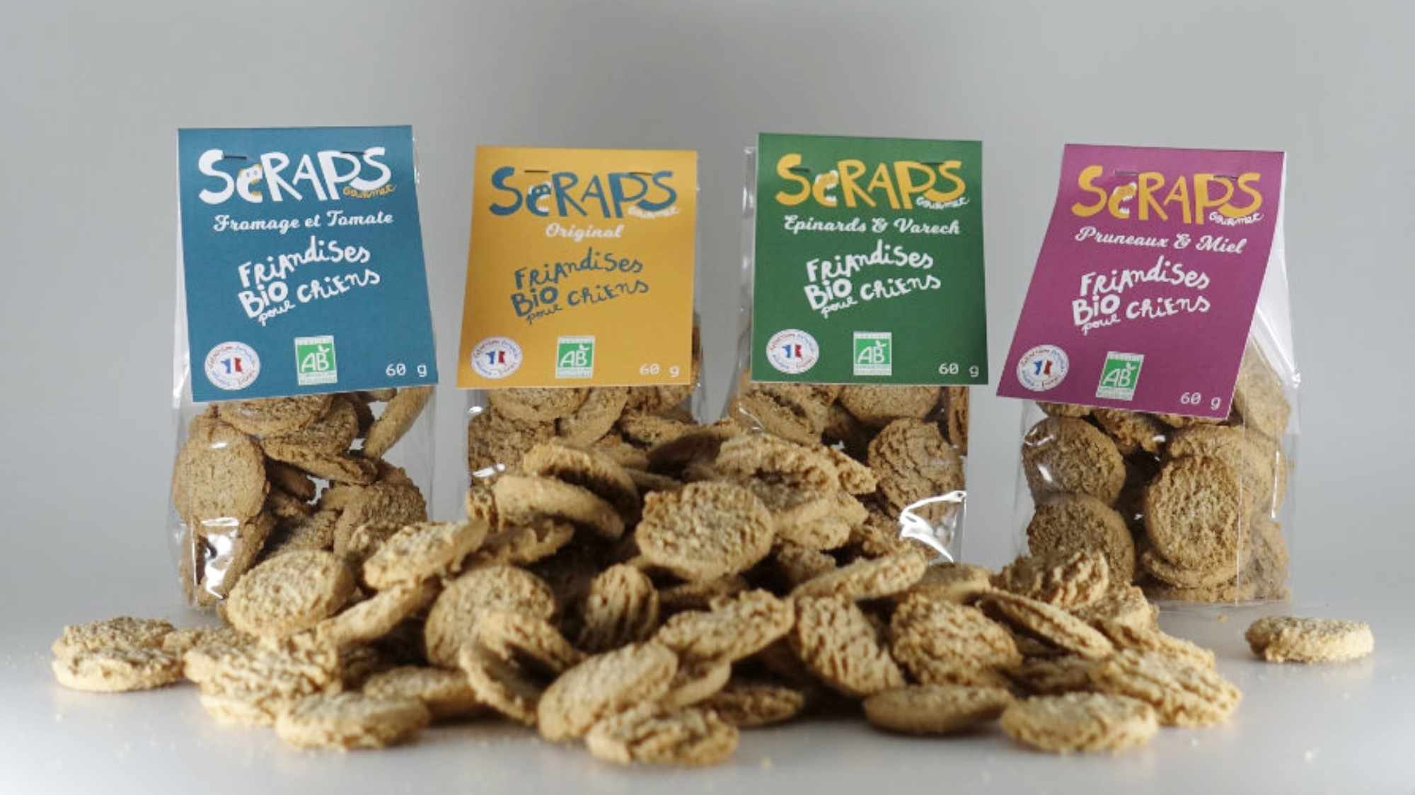 Scraps Pack Découverte - 4 Minis Sachets de 60G