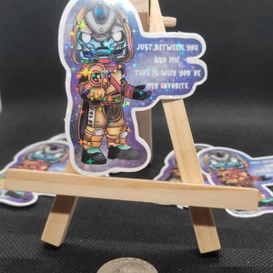 CAYDE 6 Holographic Sticker