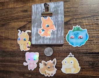 Chibi Poke Pack Holographic Sticker
