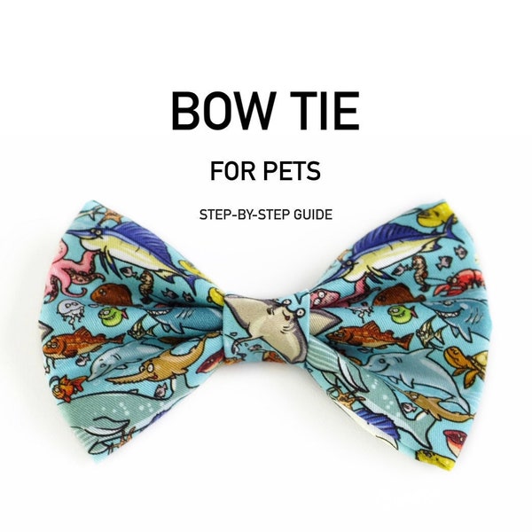 Dog Bow Tie Pattern Etsy