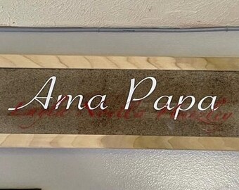 Personalized sand frame Home decor, sand, personalized art decor, family name plaque, gift, idea.