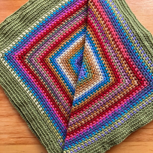 The Willow Blanket by QuartermoonCrochet