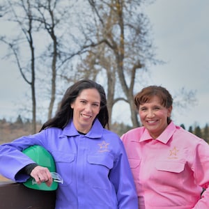 Womens coveralls in pink by Shuggarbhabe. Also available in purple, see other listing. image 3