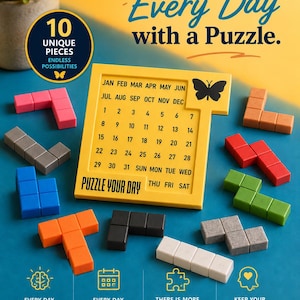 Puzzle Your Day – Daily Calendar Brain Teaser