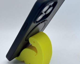 3D Printed Dinosaur Phone Stand – Playful Desk Holder for Office, Home