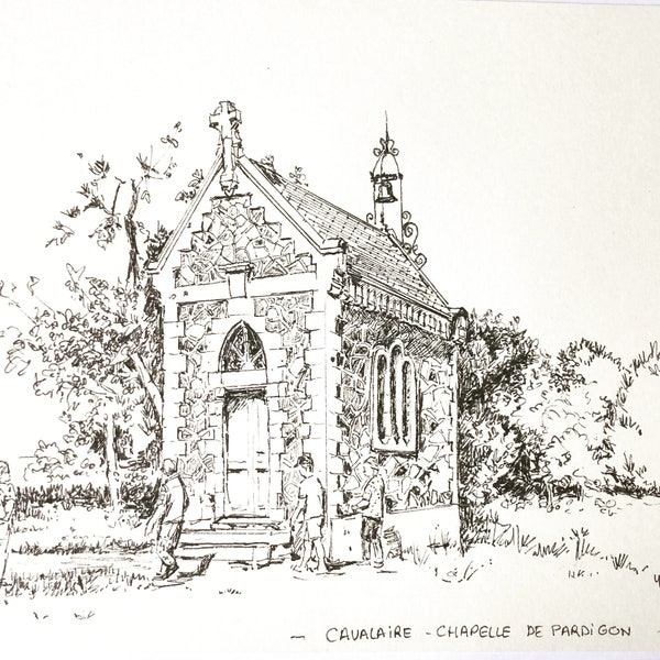 Reproduction "CHAPELLE DU PARDIGON"