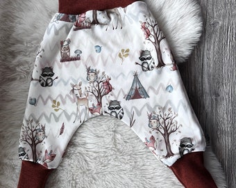 Bloomers, baby pants, children's pants that grow with the child