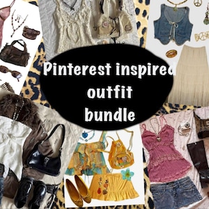 Pinterest inspired clothing bundle thrifted cottage core