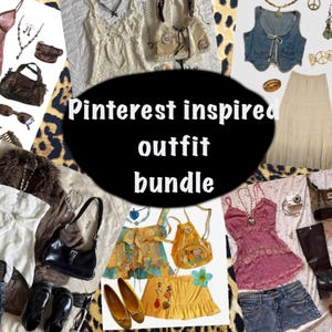 Pinterest inspired clothing bundle preppy, thrifted