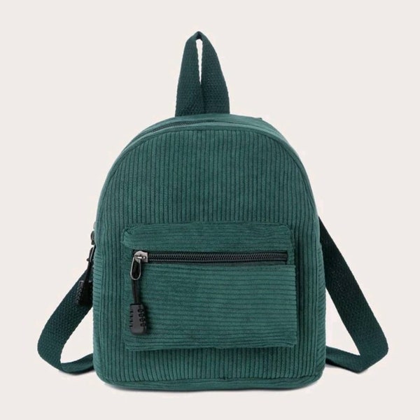 Corduroy Backpack Etsy