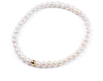 Pulsera de perlas de agua dulce