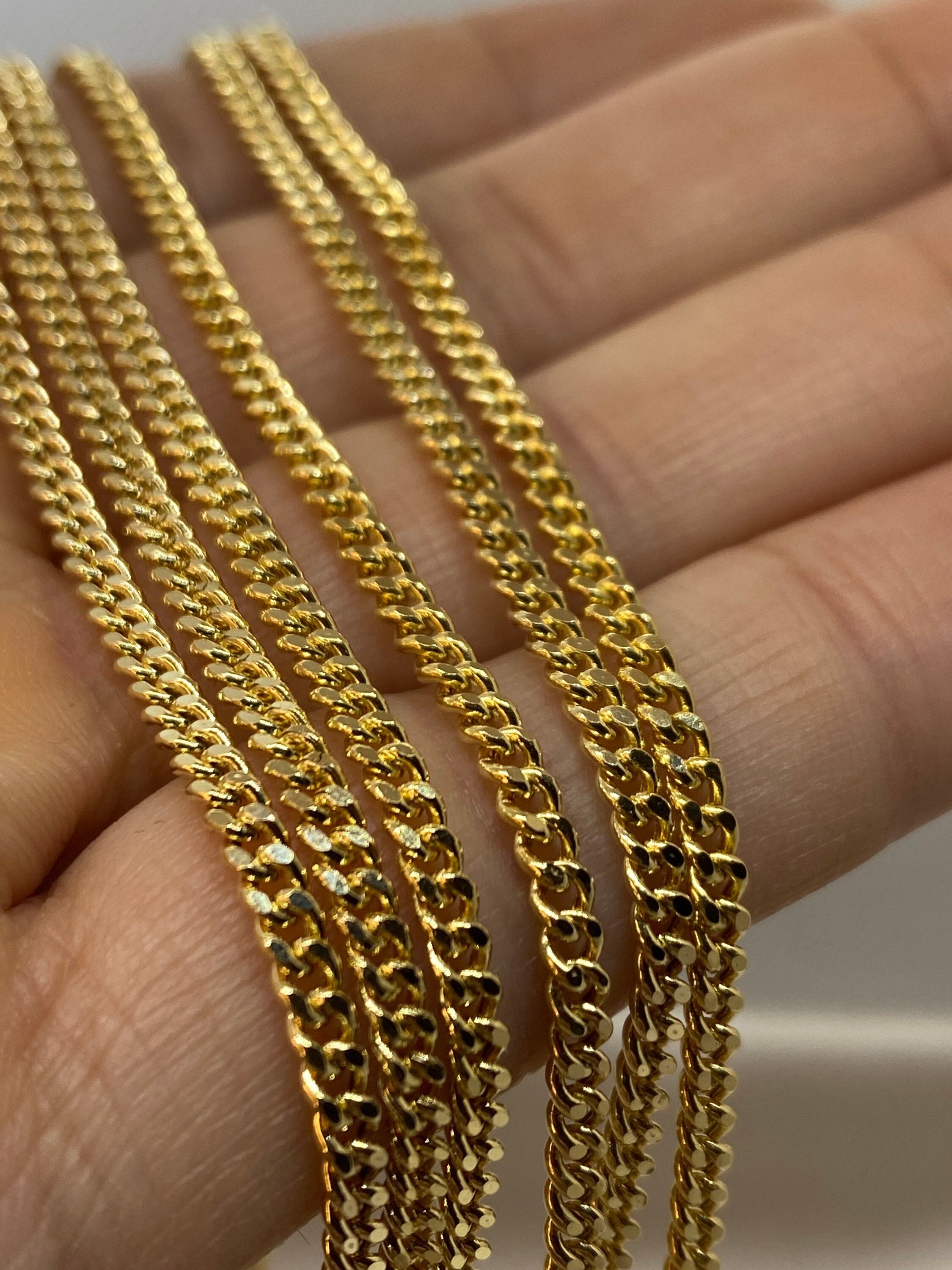 14K Gold Curb Link Chain Necklace,3mm ,14k Gold Durable Curb, unisex Gold Chain, 14K Gold Chain, Birthday Gift, Anniversary Gift ,for Her 14K Gold Curb Link Chain Necklace,3mm ,14k Gold Durable Curb, unisex Gold Chain, 14K Gold Chain, Birthday Gift, Anniversary Gift ,for Her