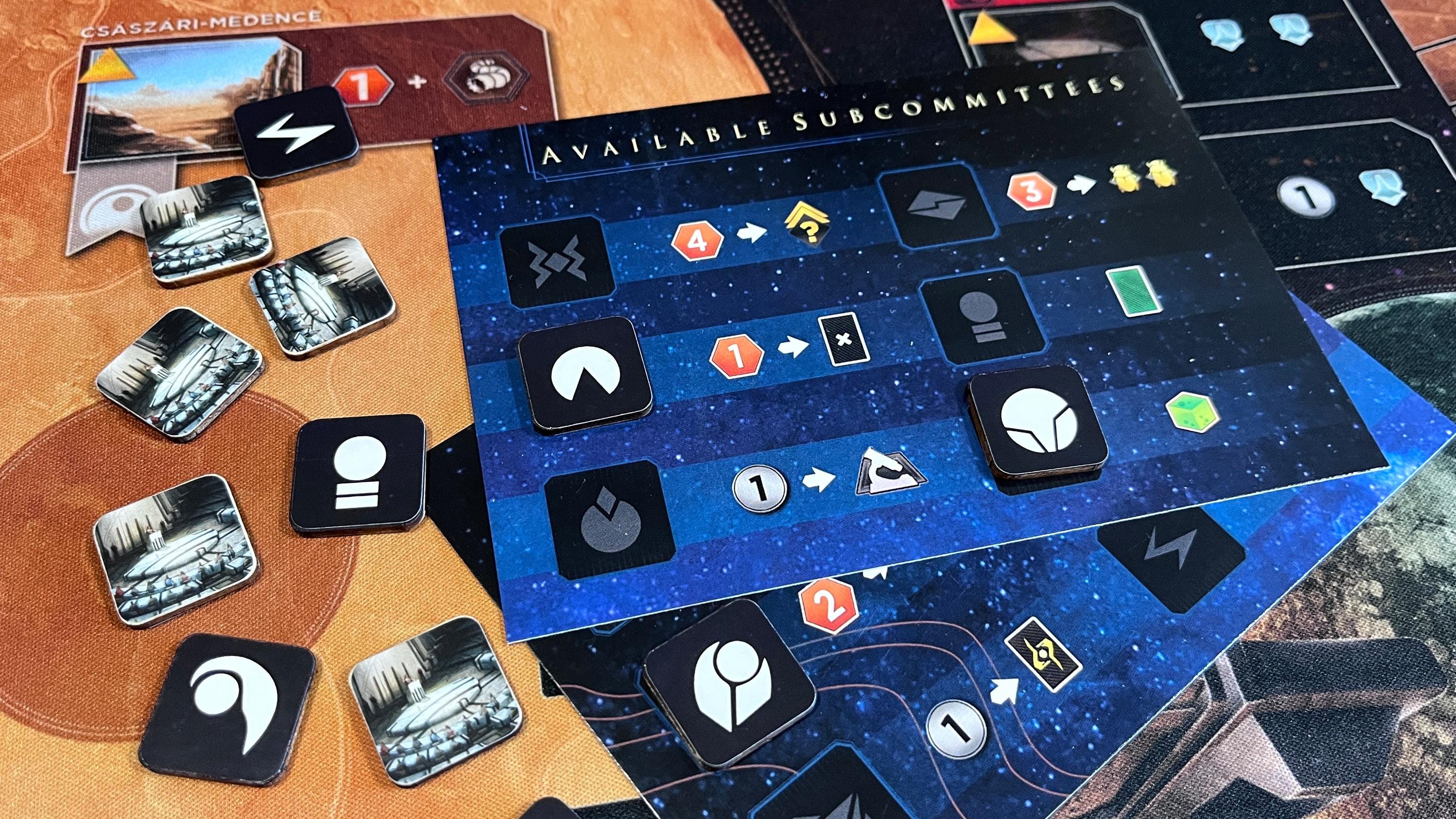 Dune: Imperium - High Council Subcommittes / Bonus Rewards (Unofficial Product)