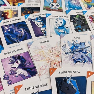Promokaarten Unstable Unicorns (replica) (niet-officieel product)