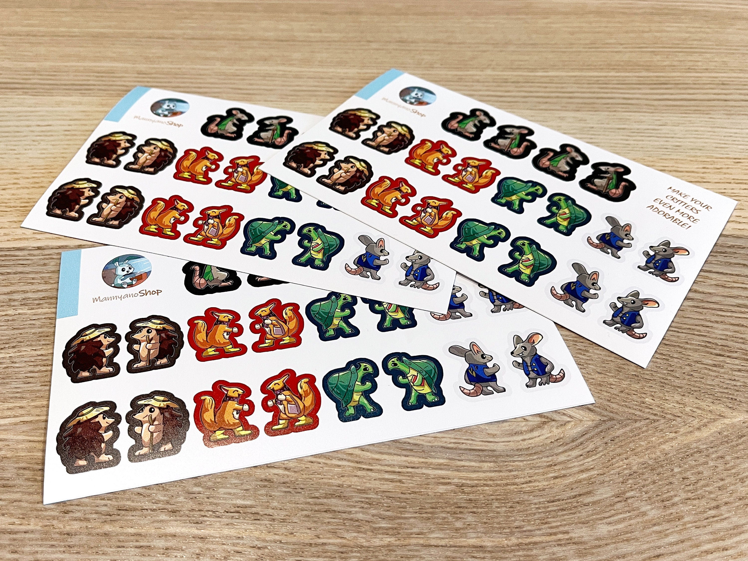 DnD Meeples Sticker for Sale by AWoodDesigns