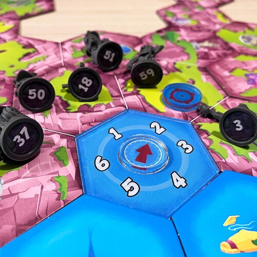 Worms: The Board Game (Mantic Games) Mise à niveau en plexiglas (produit non officiel)