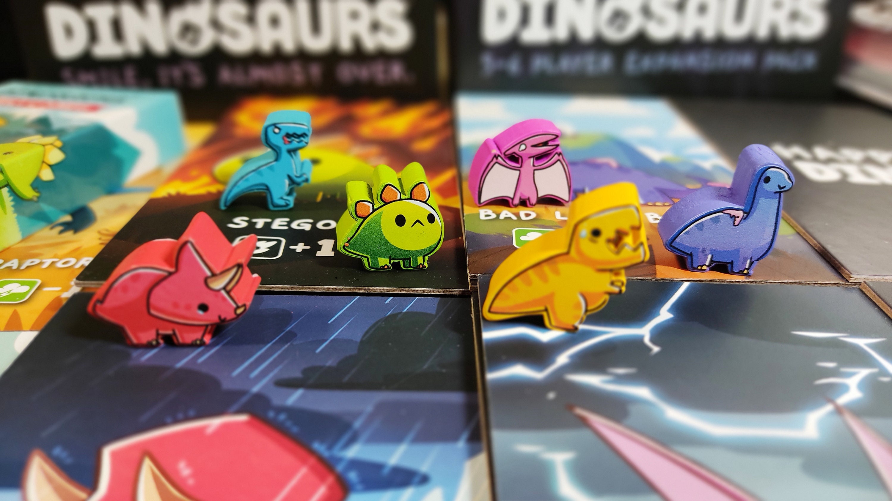Happy Little Dinosaurs Meeple Sticker Pack unofficial Product -  Norway