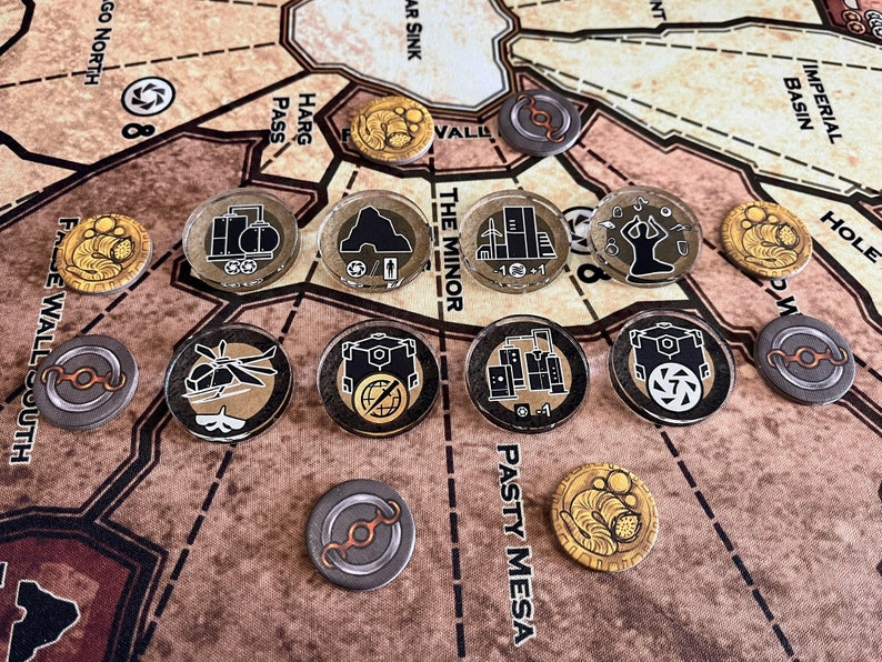 Dune (2019) - Ecaz & Moritani Plexiglass Token Upgrade (unofficial ...