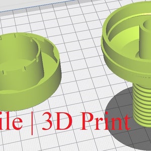 Water seal for wine and beer / Hydrolock  Stl File | 3D Print