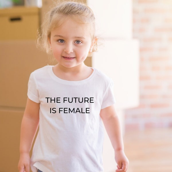 The Future Is Female SVG - Digital File - Feminist SVG -  Feminist Shirt - Women's Rights - Gift for Her - Child Feminist -Empowerment Shirt
