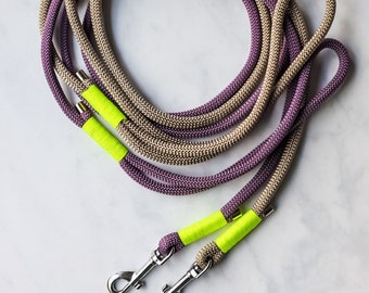 Mini dog leash made of rope with hand loop, 6 mm or 8 mm rope, leash, dog leash, dog, ideal for smaller dog breeds
