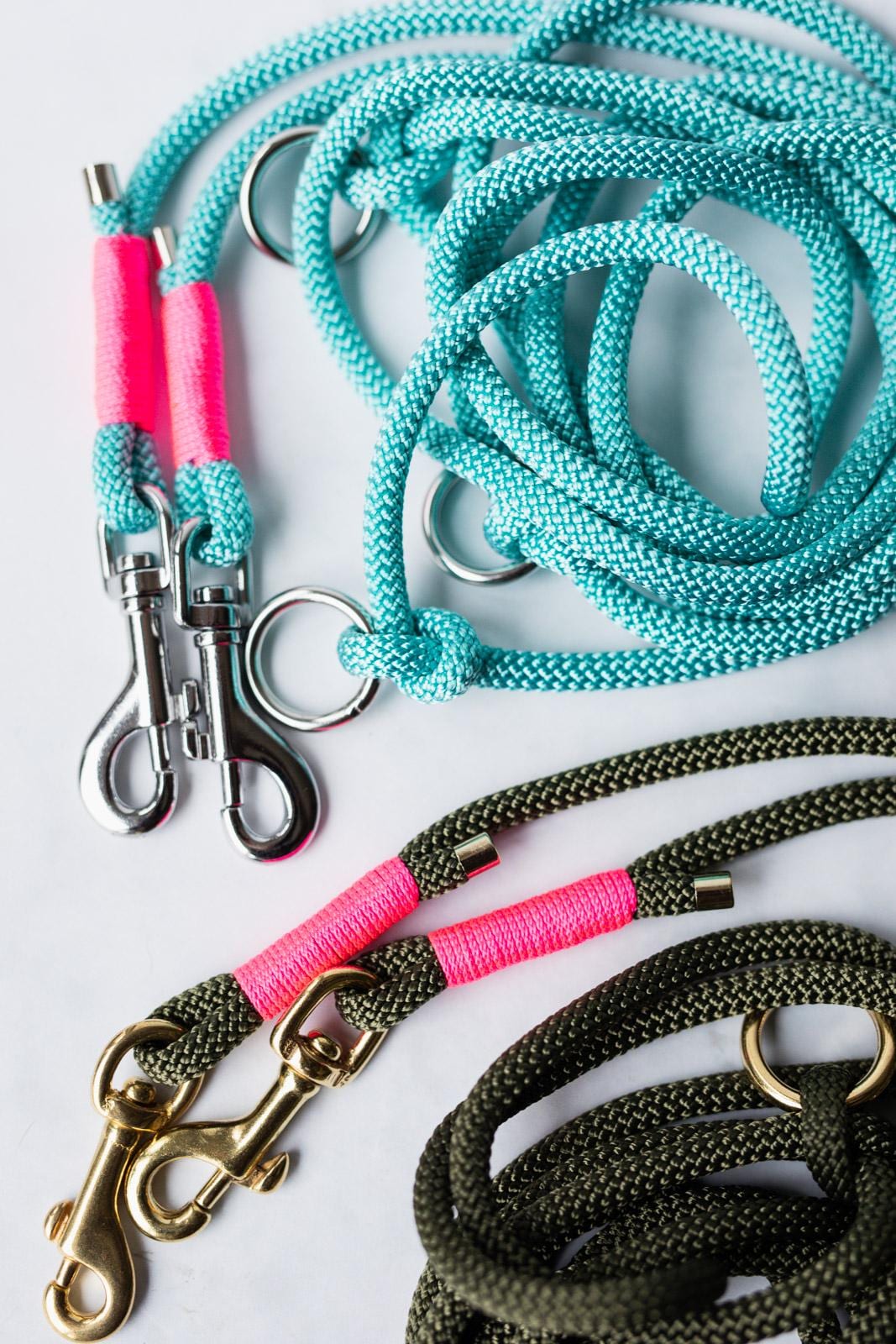 Mini Hundeleine aus 6 mm oder 8 mm Tauseil, hands free Leine, Seil,  Hundeleine, Hund, ideal fr kleinere Hunderassen - Etsy.de