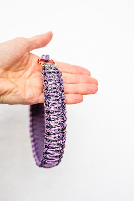 Paracord Hundehalsband mit Biothane Adapter - in vielen schnen Farben -  Halsband | Cobra - Etsy.de