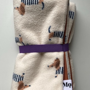 Unique items! Buy it now: Dog blanket To Go - blanket, dog, travel blanket, reduced items Dackel 57 x 68 cm