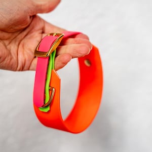 Wide Biothane collar / Size 28-32 cm / Whippet | Dog collar | Dog collar | Dog