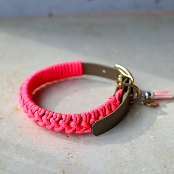 Biothane Paracord Collar | in many beautiful colors