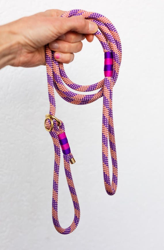MINI Retrieverleine für kleine Hunderassen wie zB. Chihuahua, Zwergdackel... , 6 mm oder 8 mm Tauseil, Moxonleine, Showleine