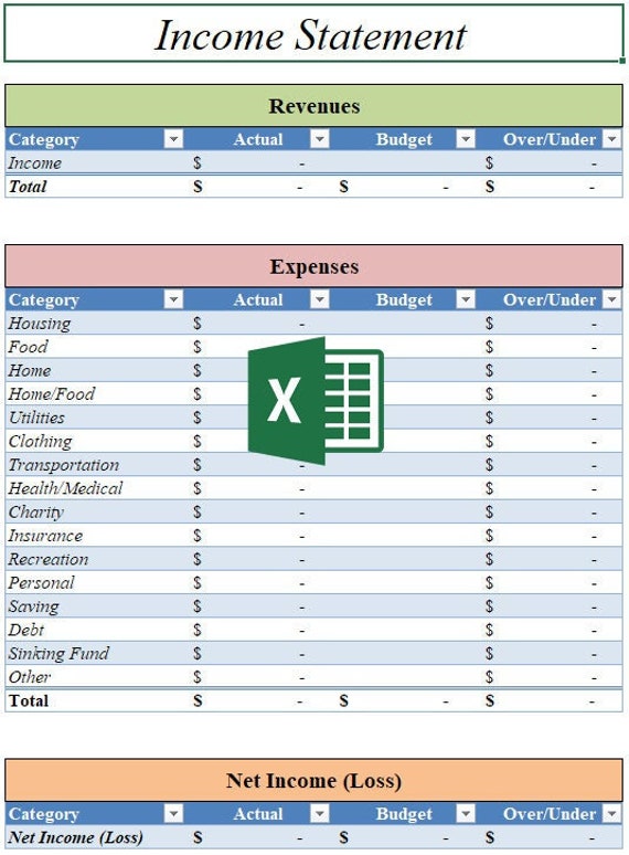 Simple Income Statement