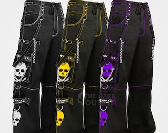パンツ semantic design 00s bondage cargo pants Buy Semanticdesign Flared Bondage Cargo Pants Online at Groupie