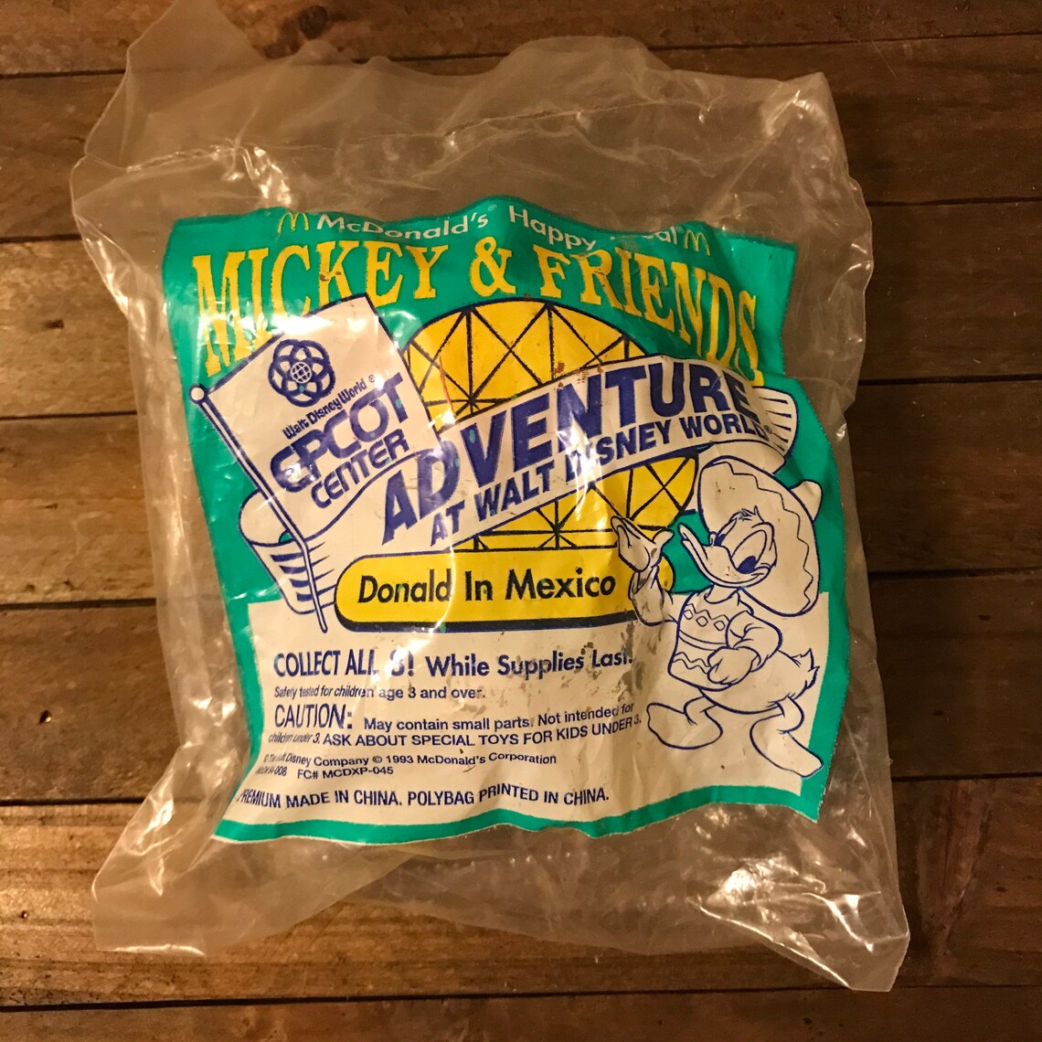 mcdonalds donald duck toy