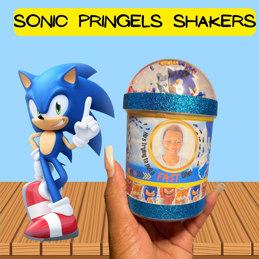 Sonic the Hedgehog Custom Pringles Pringles Shaker - Etsy