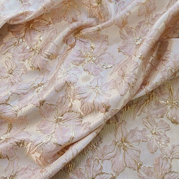Neon Floral Buffalos Satin Fabric By the Yard Pre Order