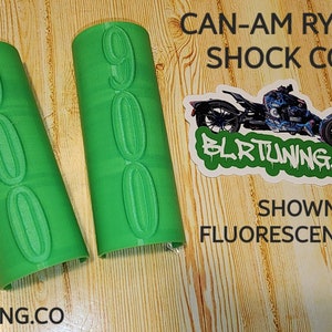 CAN-AM RYKER 900 Shock covers that say 900