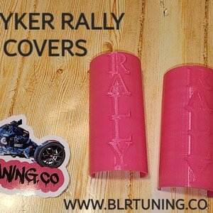 CAN-AM RYKER Rally shock covers that say Rally