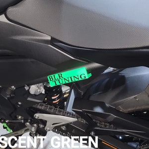 KAWASAKI Z400 & NINJA 400 passenger peg delete plate