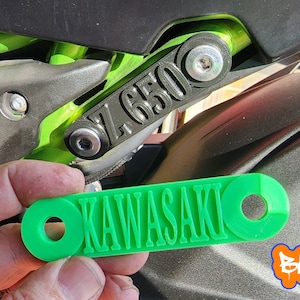 KAWASAKI Z650 - NINJA 650 Passenger Rear Peg Delete Plates