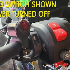 ON OFF Switch STEALTH 12 Volt Handlebar Mounted Universal Led - Etsy