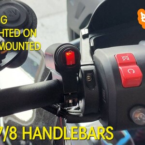ON OFF Switch STEALTH 12 Volt Handlebar Mounted Universal Led - Etsy