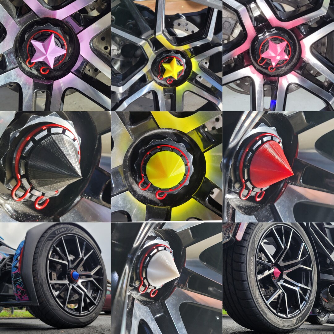 Ryker am caps printing 3d Can am ryker wheel caps